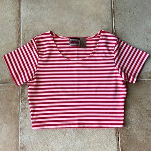 Original Airport Company crop top